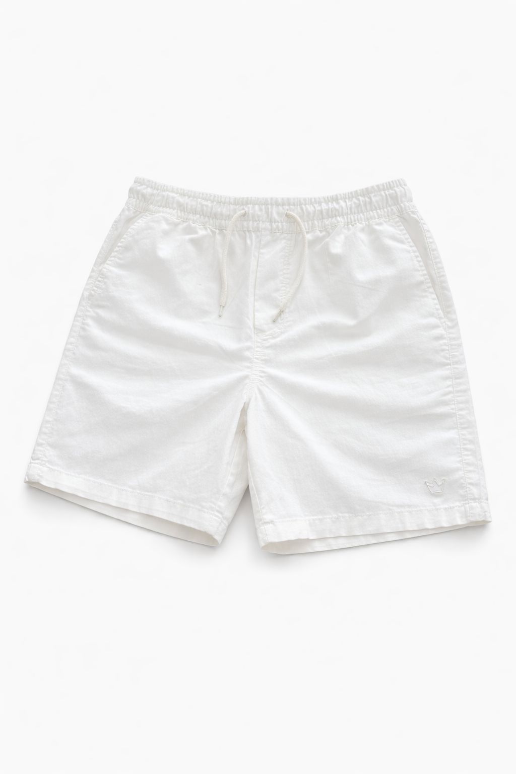 Short Masculino Confort Branco Off