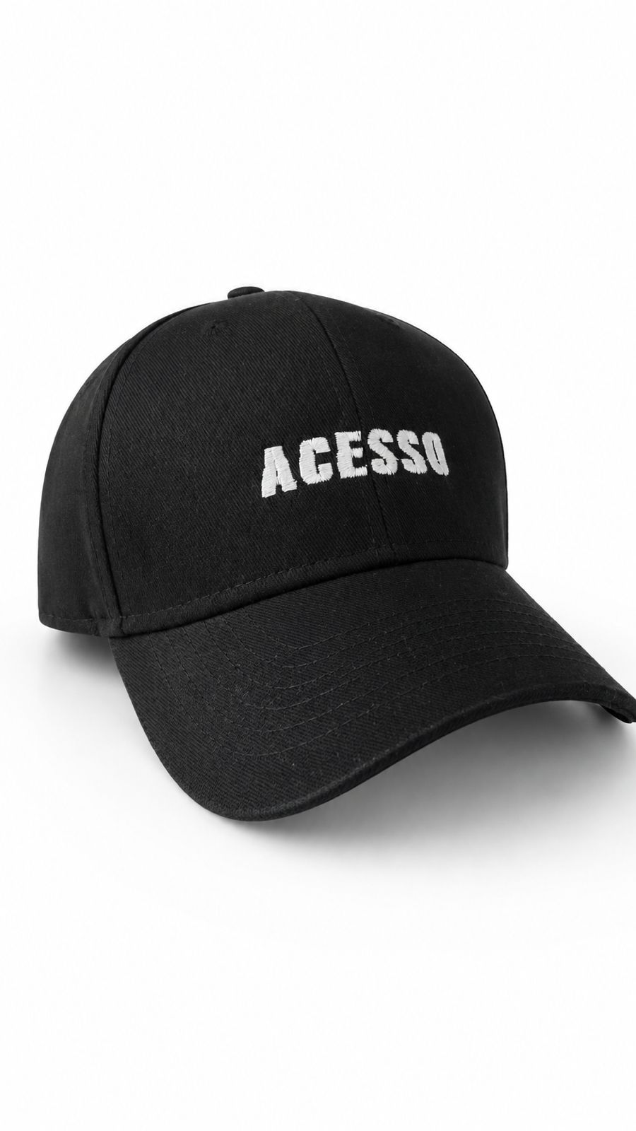 Boné Unissex Acesso Preto Regulável