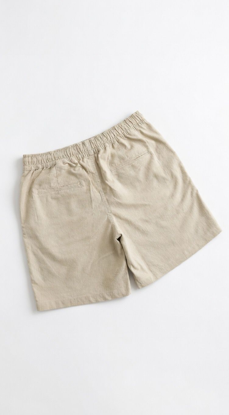 Short Masculino Confort Cáqui